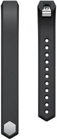 img 1 attached to 💪 12PCS GinCoband Fitbit Alta HR Replacement Bands with Clasp - Large Size, Sport Arm Band for Fitbit Alta, Alta HR - No Tracker Included