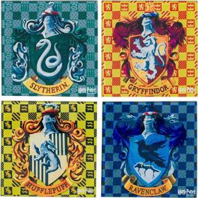 img 4 attached to Silver Buffalo Hogwarts 4 Piece Multicolor: Your Perfect Harry Potter-Inspired Collectible Set!