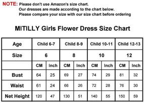 img 1 attached to 👗 MITILLY Sleeve Pleated Casual Pockets Girls' Dresses: Stylish and Functional Clothing for Girls
