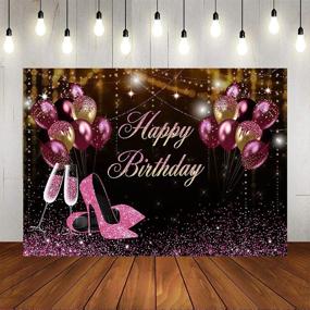 img 4 attached to Avezano Champagne Background Personalized Decorations