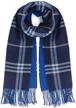 alpaca wool scarf reversible contrast women's accessories in scarves & wraps logo