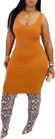 img 2 attached to 👗 Cupitool Women's Knitted Turtleneck Sweaters and Tank Midi Dress Set with Long Sleeves