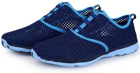 img 2 attached to Voxge Quick-Drying Water Shoes: Stylish Beach Footwear for Men and Women, Lightweight and Non-Slip