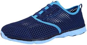 img 4 attached to Voxge Quick-Drying Water Shoes: Stylish Beach Footwear for Men and Women, Lightweight and Non-Slip