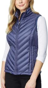 img 1 attached to Womens Packable Vest Green Medium Women's Clothing for Coats, Jackets & Vests