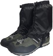 premium homdsim leg gaiters: waterproof & anti-tear ankle gaiters for outdoor activities - hiking, walking, climbing, hunting, snow legging gaiters logo