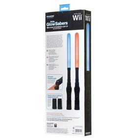 img 1 attached to DreamGEAR Nintendo Wii Dual Glow Sabers Wii