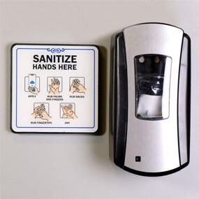 img 2 attached to 👐 SmartSign Sanitize Hands Showcase Acrylic: A Sleek Solution for Promoting Optimal Hand Hygiene