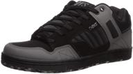 👟 dvs enduro skate black medium men's athletic shoes логотип