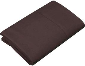 img 3 attached to 4U&#39;LIFE Flat Sheets (5-Pack) - Ultra Soft Microfiber Experience, Twin Size, Dark Brown (Pack of 5)