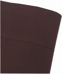 img 2 attached to 4U&#39;LIFE Flat Sheets (5-Pack) - Ultra Soft Microfiber Experience, Twin Size, Dark Brown (Pack of 5)