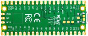 img 3 attached to 🍓 Raspberry Pi Pico Mini Development Board - Flexible Microcontroller with RP2040 & Dual-Core ARM Cortex M0+ Processor, Clock up to 133 MHz, Supports C/C++/Python