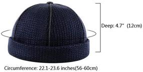 img 3 attached to Zegoo Women Fisherman Beanie - Winter Accessories for Girls and Boys