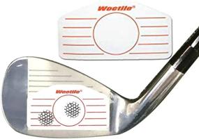 img 2 attached to 🏌️ Golf Driver Impact Tape Labels: 120 Pc Golf Swing Training Stickers for Irons, Putters, and Woods. Iron Ball Hitting Recorder, Standard Irons & Woods Stickers - Ideal Training Aids for Swing Practice