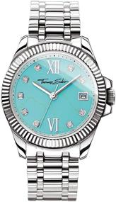 img 2 attached to Thomas Sabo Womens Turquoise WA0317 201 215 33