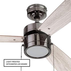 img 1 attached to 🌀 Madrona Ceiling Fan, 52 inch, Gun Metal Finish by Portage Bay