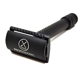 img 2 attached to 🪒 XPERSIS PRO Men's Double Edge Safety Razor - Handcrafted with Real German Steel in Black