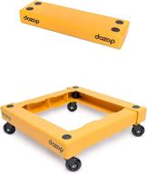 🚚 dozop self-contained compact dolly - portable multipurpose four wheel moving cart - lightweight & heavy duty handtruck/push trolley - small box & appliance mover for home logo