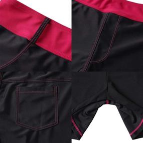 img 2 attached to ATTRACO Women's High Waist Swim Shorts with Pockets - A Must-Have Swimsuit Short