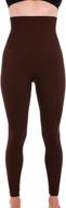 homma premium plus size high waist tummy control compression leggings logo