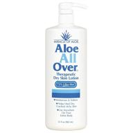 🙌 miracle of aloe 32 oz pump all over lotion cream: the ultimate dry skin solution for your whole body - guaranteed hydration & moisturization! say goodbye to dryness, flaking & itching! logo