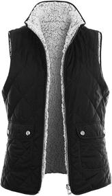 img 4 attached to TOP LEGGING Womens Casual Sherpa