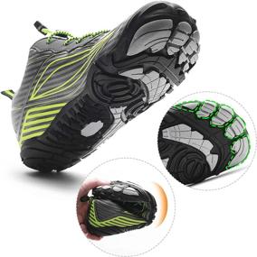 img 2 attached to SaphiRose Barefoot Cross Trainer Sports Men's Shoes: The Ultimate Minimalist Athletic Footwear