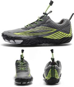 img 3 attached to SaphiRose Barefoot Cross Trainer Sports Men's Shoes: The Ultimate Minimalist Athletic Footwear