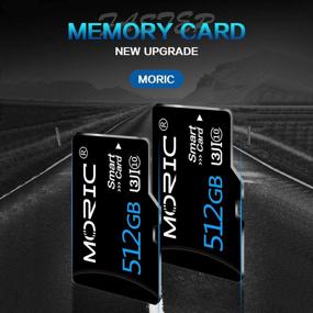 img 2 attached to 💽 High-Speed 512GB Micro SD Card with Adapter - Class 10 Memory Card for Android Smartphone, Digital Camera, Tablet, and Drone