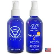 🍊 daily vitamin c moisturizer for face - anti aging cream, 97% natural facial lotion for women & men - cruelty-free skin care - large 4 fl. oz logo