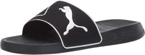 img 4 attached to PUMA Popcat Slide Sandal Black Men's Shoes