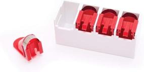 img 3 attached to Starfrit Replacement Blades: Red, Versatile One-Size Fits All Solution