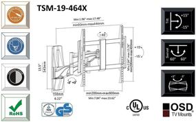 img 2 attached to OSD Audio TSM 19 464X Универсальный 32-дюймовый