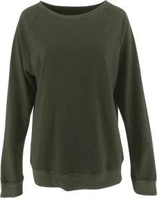 img 2 attached to PRETTODAY Womens Casual Sweatshirts Sleeve Outdoor Recreation and Hiking & Outdoor Recreation Clothing