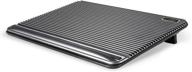 🖥️ coolertek gray laptop cooling pad with usb powered cooler, dual silent fans, adjustable non-slip laptop stand, dual usb 2.0 ports, fits 11-17 inch notebook (n2) logo