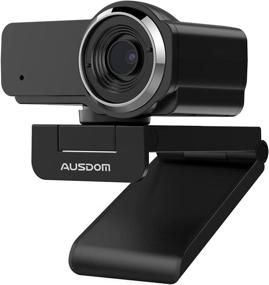 img 4 attached to 📷 Enhanced Full HD 1080p Webcam with Auto Low-light Correction: AUSDOM AW635 USB Streaming Web Camera for Crystal-clear Video Conferencing on Computer PC Mac Pro Laptop Desktop – Perfect for Online Class, Zoom, Webex, Skype, Google Meet & Teams!