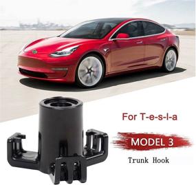 img 3 attached to 🚗 Крюк для багажника HeartHorse - совместимый с Tesla Model 3: Органайзер и держатель - Аксессуары для Tesla Model 3.