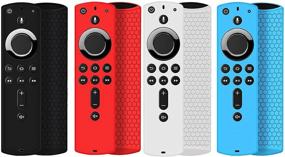 img 4 attached to 4 Pack Protective Cover Fit For Fir TV Stick 2020/Fir TV Stick 4K Remote - Auswaur Silicone Remote Case Fit For Fir TV Stick (2Nd Gen)