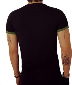 img 2 attached to 👕 LOGEEYAR Men's Fashion Casual Cotton T-Shirts: Stylish and Comfortable Men's Clothing