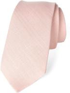 👔 spring notion linen blend necktie: a versatile men's accessory for ties, cummerbunds & pocket squares logo