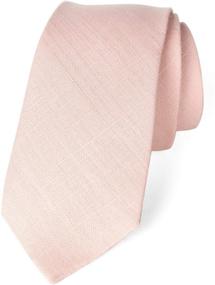 img 4 attached to 👔 Spring Notion Linen Blend Necktie: A Versatile Men's Accessory for Ties, Cummerbunds & Pocket Squares