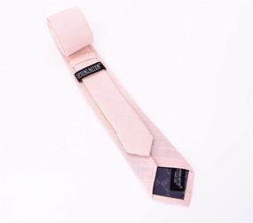 img 2 attached to 👔 Spring Notion Linen Blend Necktie: A Versatile Men's Accessory for Ties, Cummerbunds & Pocket Squares