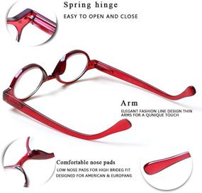 img 1 attached to 👓 JOSCHOO 5 Pack Retro Round Reading Glasses: Mini Small Comfortable Readers for Women & Men - Discover Stylish and Practical Eyewear!