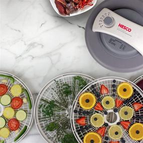 img 2 attached to 🍎 Nesco Snackmaster Express Dehydrator 13.5" X 9.75" White - Top-rated Food Dehydrator for Healthy Snacks and More!