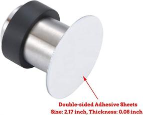 img 2 attached to TPOHH Stainless Cylindrical Double Sided Adhesive