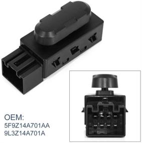 img 3 attached to ⚙️ Left Driver Side 6-Way Power Seat Switch for F150 F250 - 5F9T-14B709-AA & 9L3Z-14A701-A Adjuster Switch