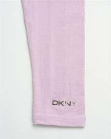 img 2 attached to 🧘 Детские леггинсы DKNY в множественной упаковке - Активная одежда для девочек