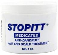 💆 stopitt medicated anti-dandruff hair and scalp treatment, 4 oz. logo