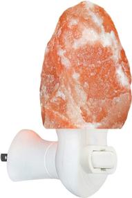 img 3 attached to 🧂 Set of 2 Hand-Carved Natural Pink Himalayan Salt Lamp Night Lights for Bedroom Decor - Plug-in Wall Lights with Rock Salt and Bulb for Home Atmosphere