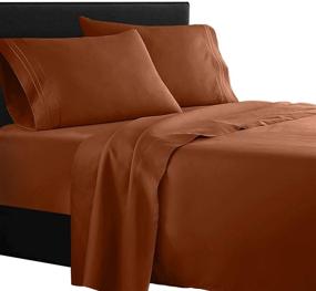 img 4 attached to Clara Clark Superior Bed Sheet Bedding